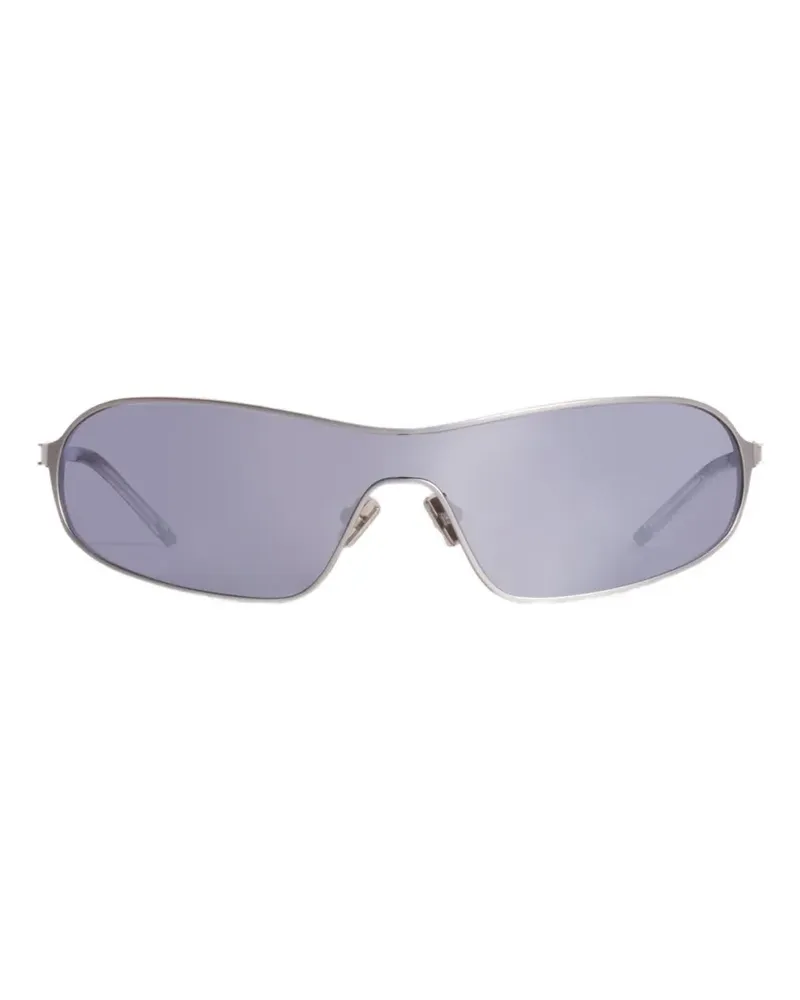 Kitsuné X A. Society Ren geometric-frame sunglasses - Silber Silber