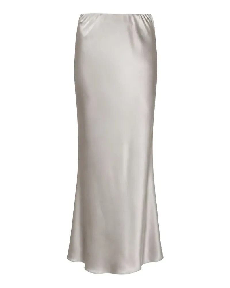 D.EXTERIOR flared A-line maxi skirt - Grau Grau