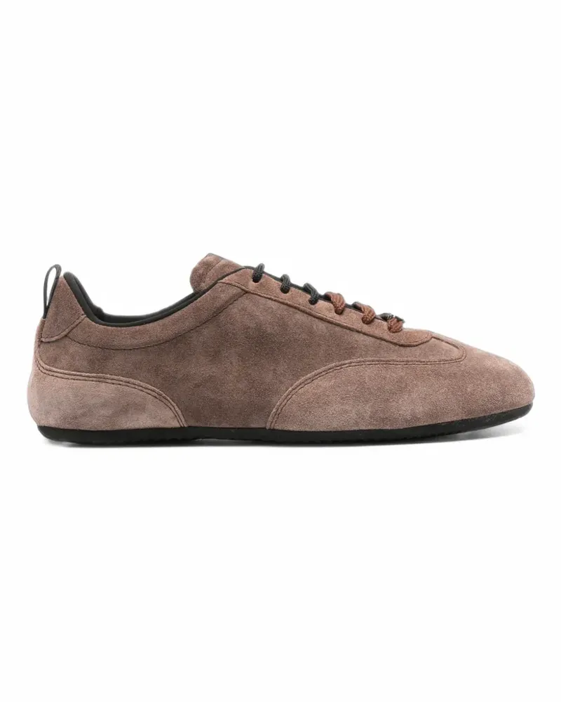 Max Mara Sneakers aus Wildleder - Braun Braun