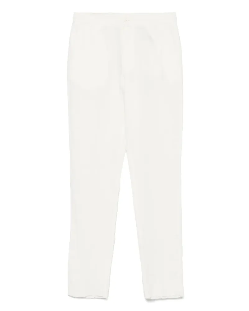 Ermenegildo Zegna Hose aus Leinen - Weiß Weiß