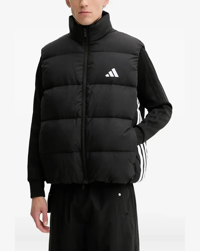 adidas 3-Stripes padded gilet - Schwarz Schwarz