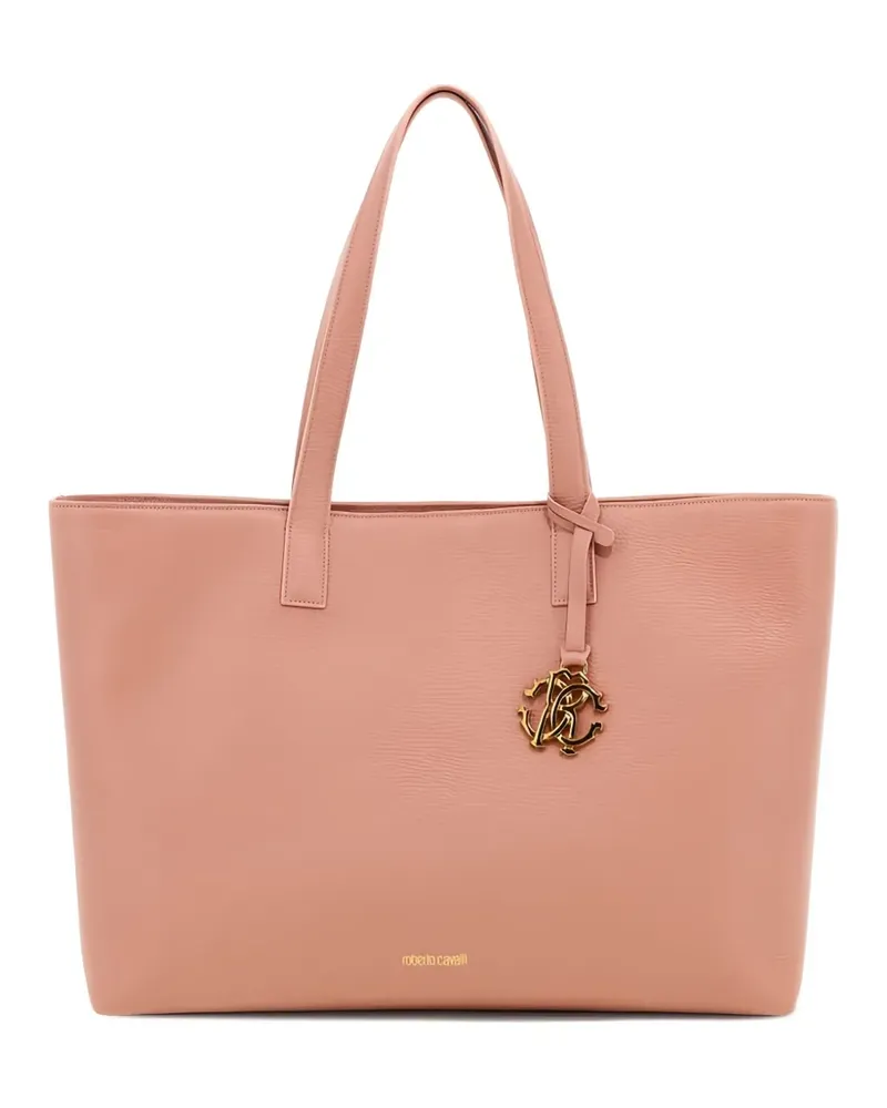 Roberto Cavalli Handtasche mit Logo-Schild - Rosa Rosa