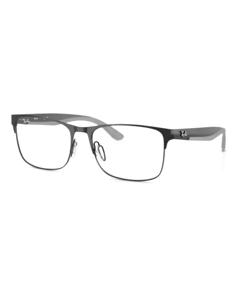 Ray Ban Brille mit eckigem Gestell - Schwarz Schwarz