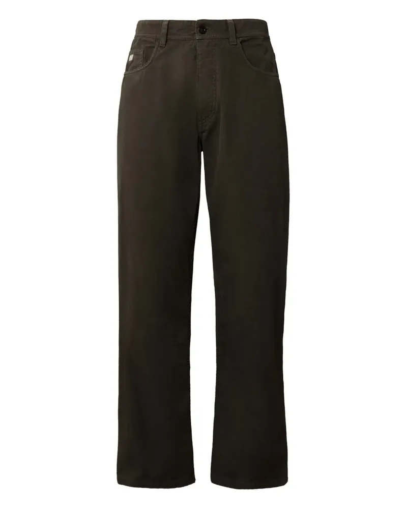C.P. Company Geknöpfte Hose im Five-Pocket-Design - Grau Grau