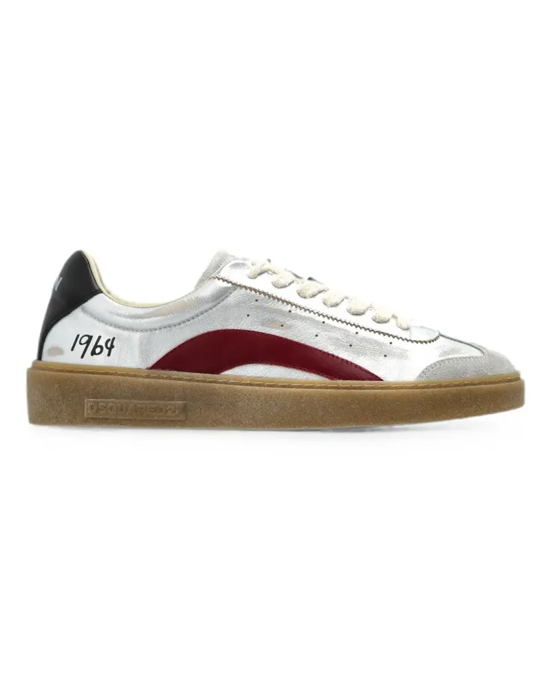Dsquared2 Sneakers im Metallic-Look - Silber Silber