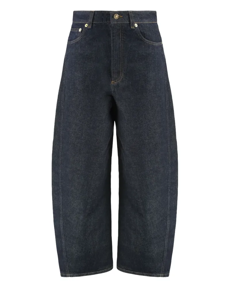 Givenchy Geknöpfte Kokon-Jeans - Blau Blau
