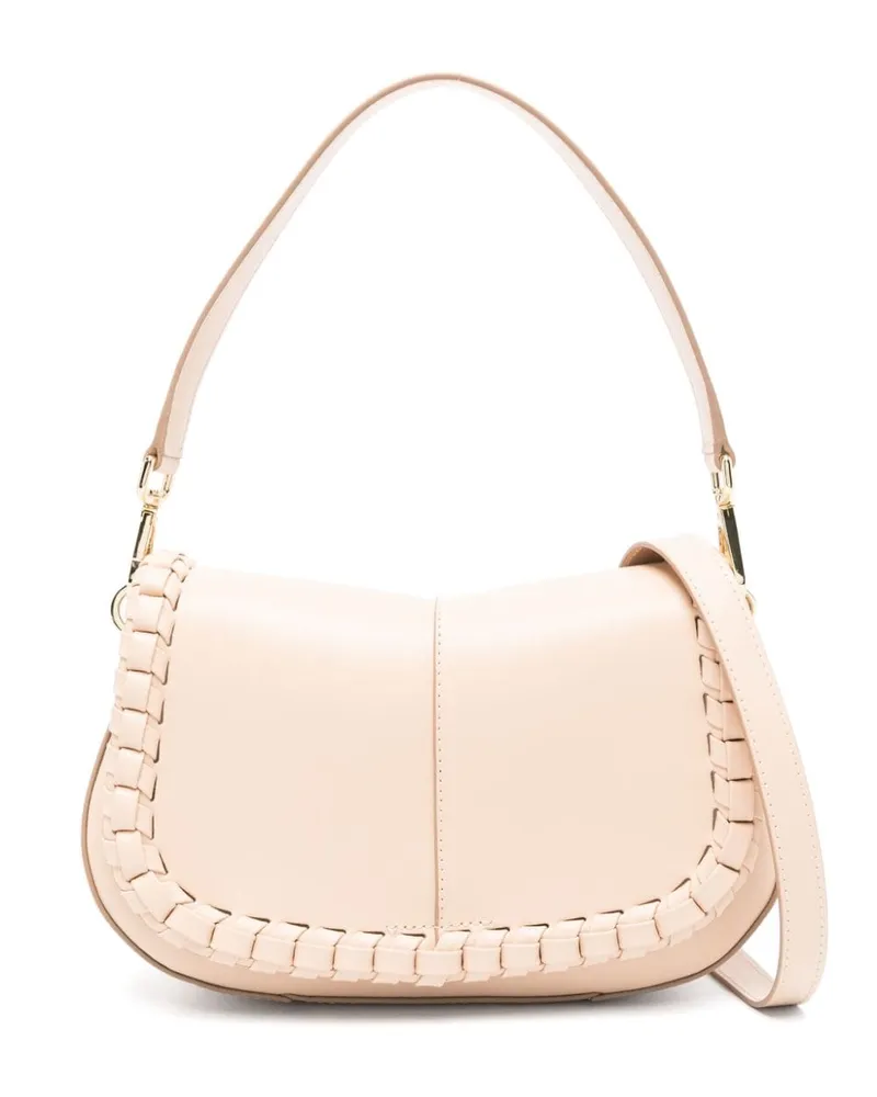 Gianni Chiarini Helena Round Special Schultertasche - Nude Nude