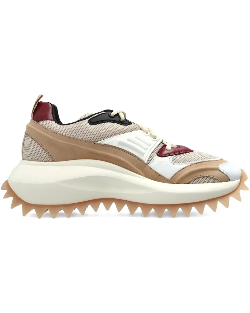 Vic Matié Sneakers mit Kontrasteinsätzen - Nude Nude