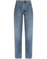 Moschino Jeans mit hohem Bund Blau