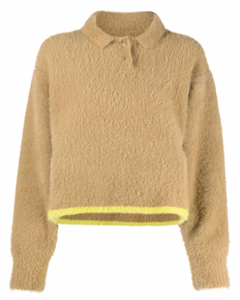 Jacquemus Le Polo Neve Pullover - Nude Nude