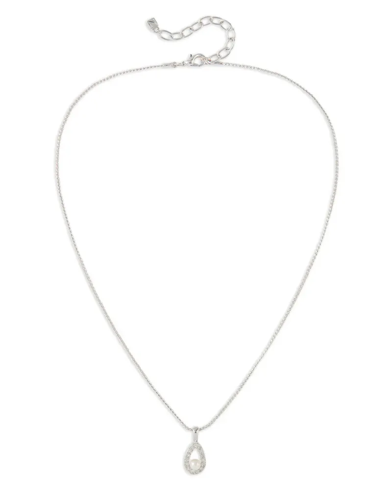 Nina Ricci 1990er pre-owned rhodinierte Halskette - Silber Silber