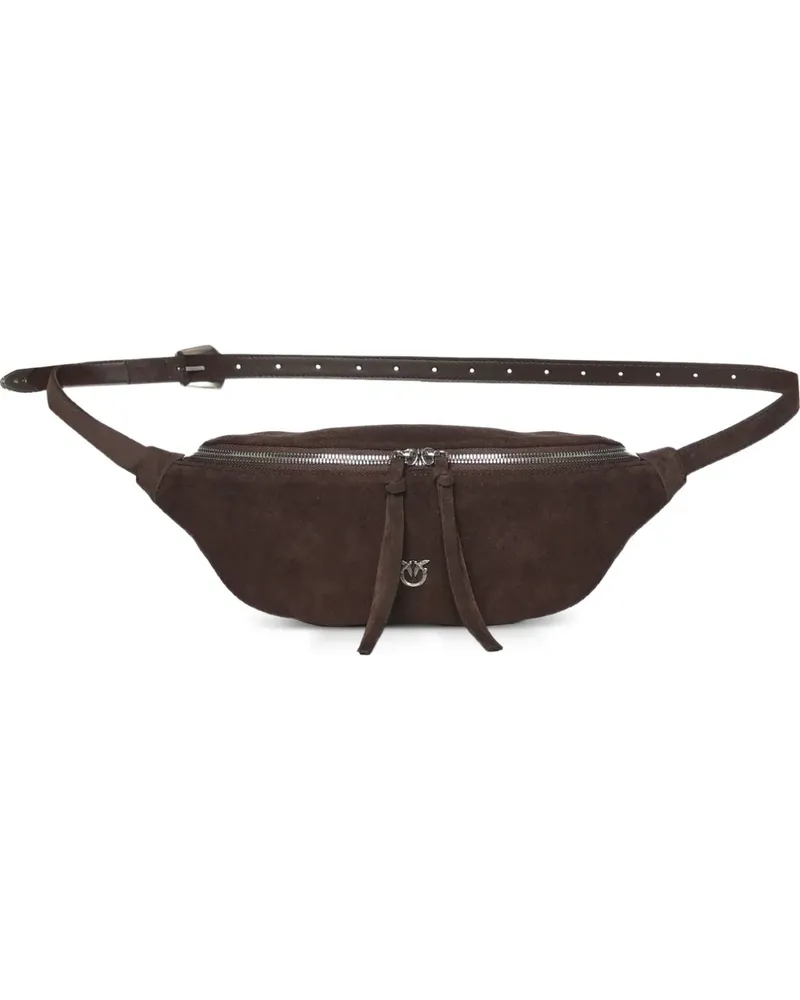 Pinko Gürteltasche mit Reißverschluss - Braun Braun