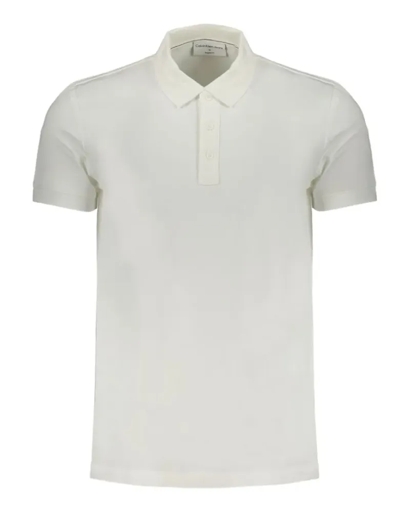 Calvin Klein short-sleeve polo shirt - Nude Nude