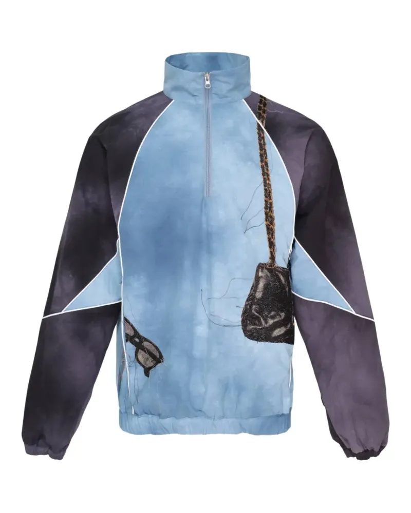 Doublet half-zip sweatshirt - Blau Blau