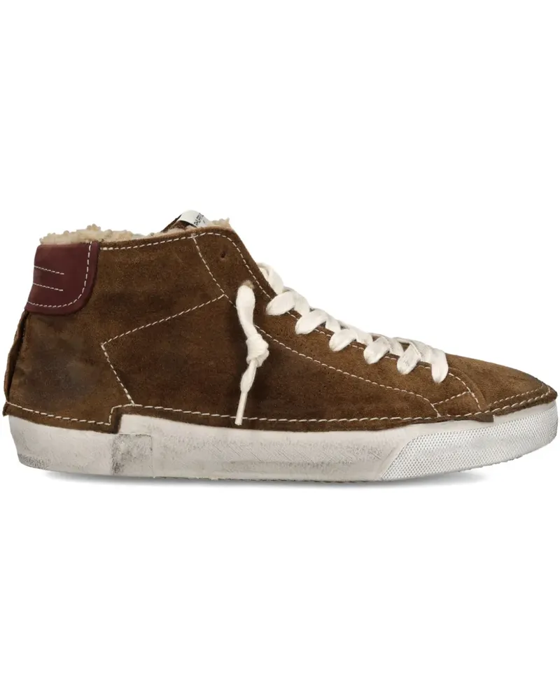 Philippe Model High-Top-Sneakers mit Schnürung - Braun Braun