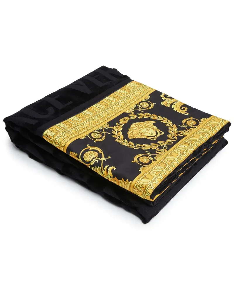 Versace I Love Baroque Handtuch - Schwarz Schwarz