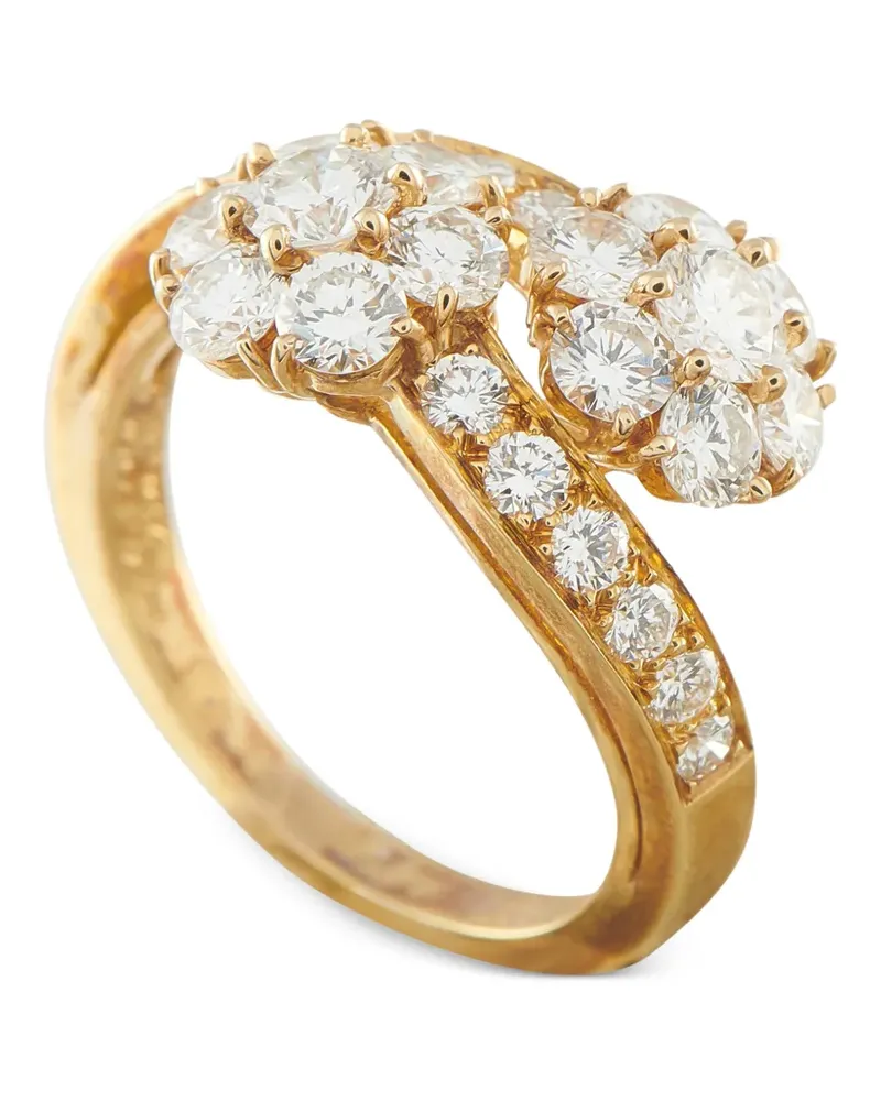 Van Cleef & Arpels Bypass-Ring mit Diamanten - Gold Gold