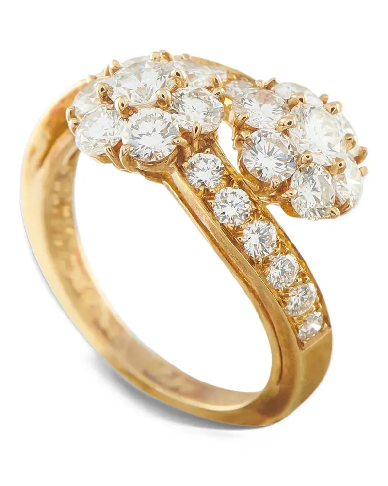 Van Cleef & Arpels Bypass-Ring mit Diamanten - Gold Gold