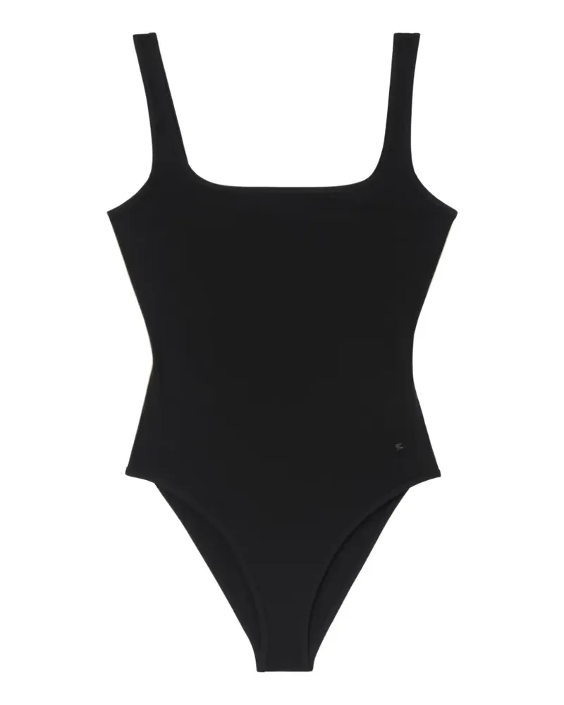 Burberry Check Trim Swimsuit - Schwarz Schwarz
