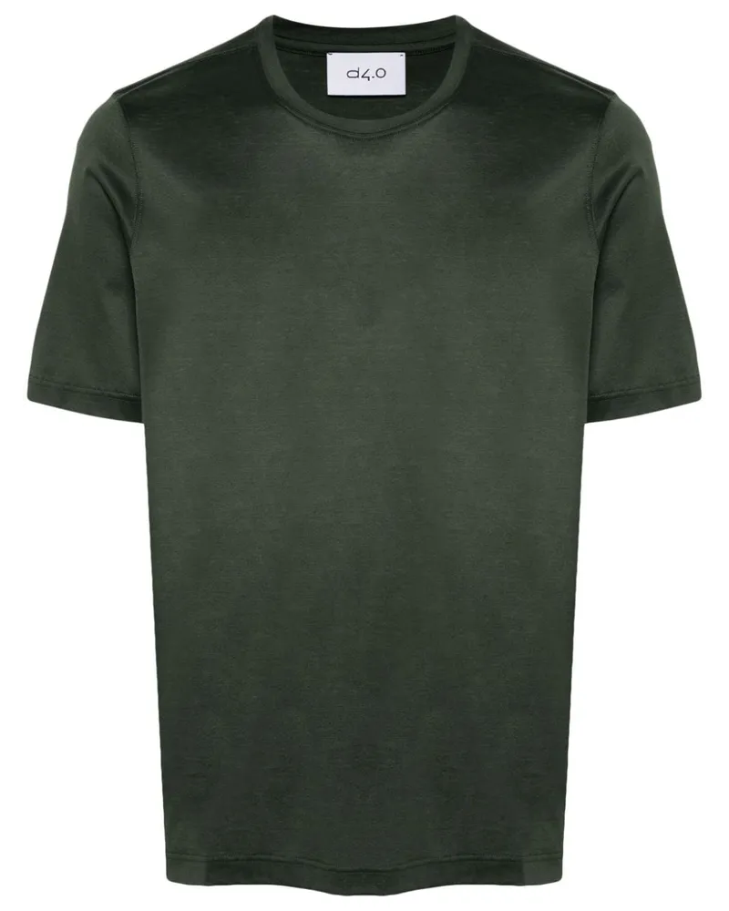D4.0 T-Shirt mit Rundhalsausschnitt Grün