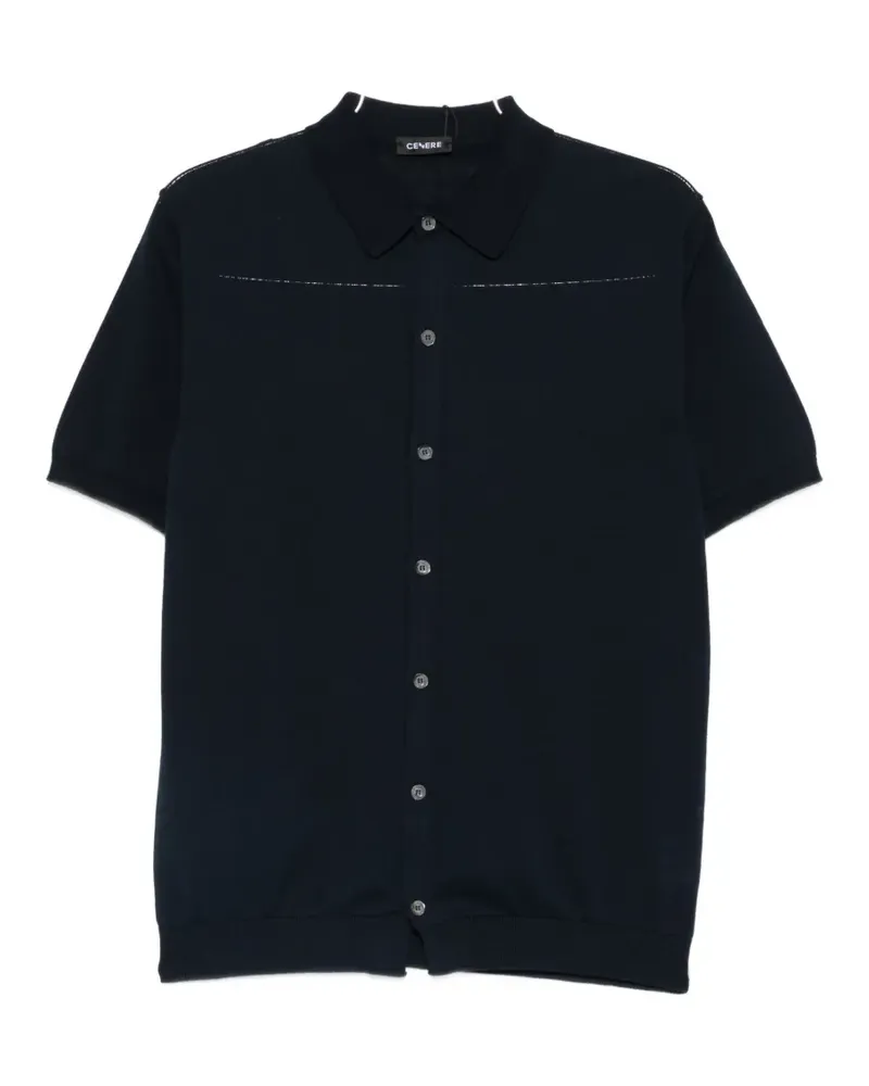 CENERE GB short-sleeves shirt - Blau Blau