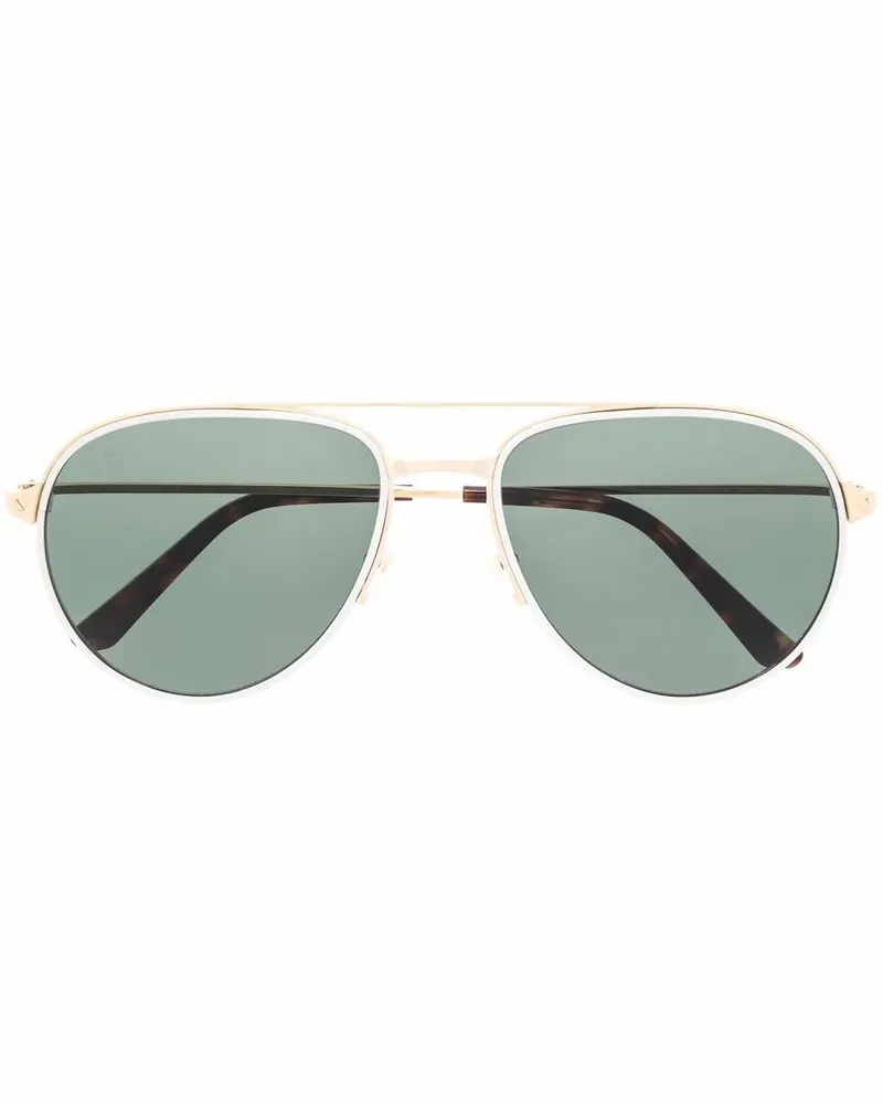 Cartier Santos de Cartier Pilotenbrille - Gold Gold