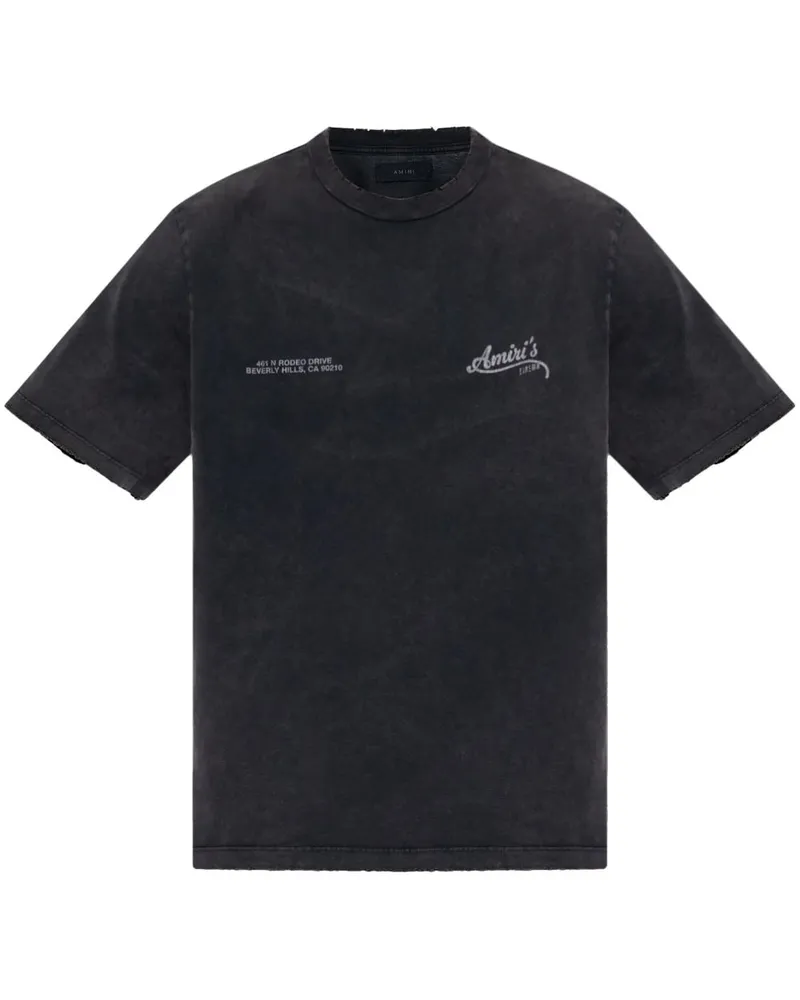 Amiri Cinemas Vintage T-Shirt - Schwarz Schwarz