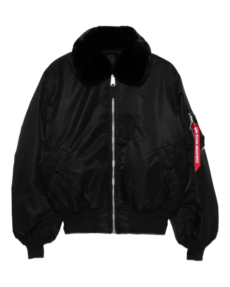 Mastermind Japan Mastermind World x Alpha Industries B-15 flight jacket - Schwarz Schwarz