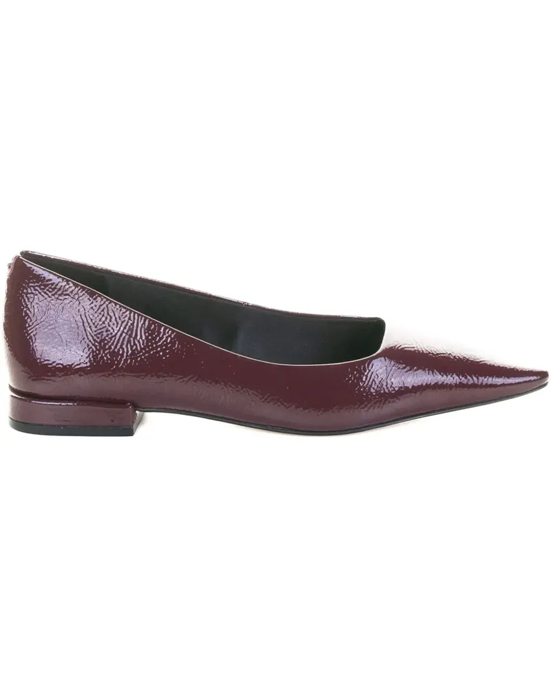 Michael Kors Darrah leather ballet flats - Rot Rot