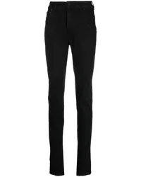 Thierry Mugler Schmale Jeans Schwarz