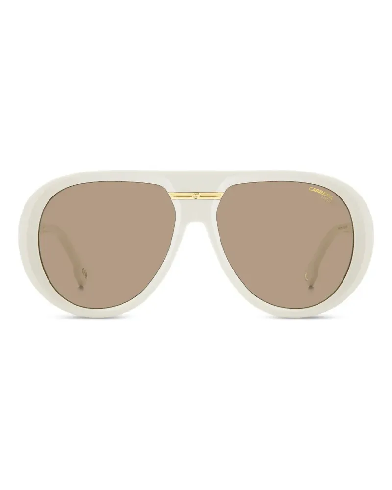 Carrera pilot-frame sunglasses - Weiß Weiß
