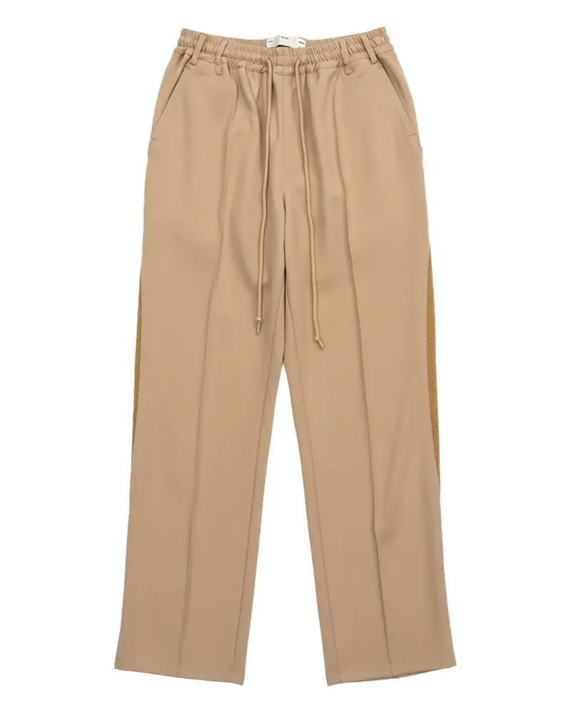 Song For The Mute Teardrop rear welt pocket track pants - Nude Nude