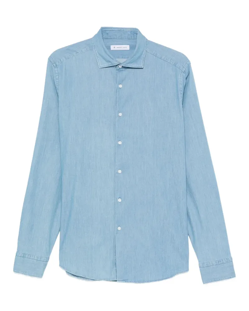 Manuel Ritz denim shirt - Blau Blau