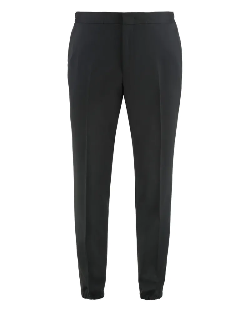 Ermenegildo Zegna pressed-crease trousers - Schwarz Schwarz