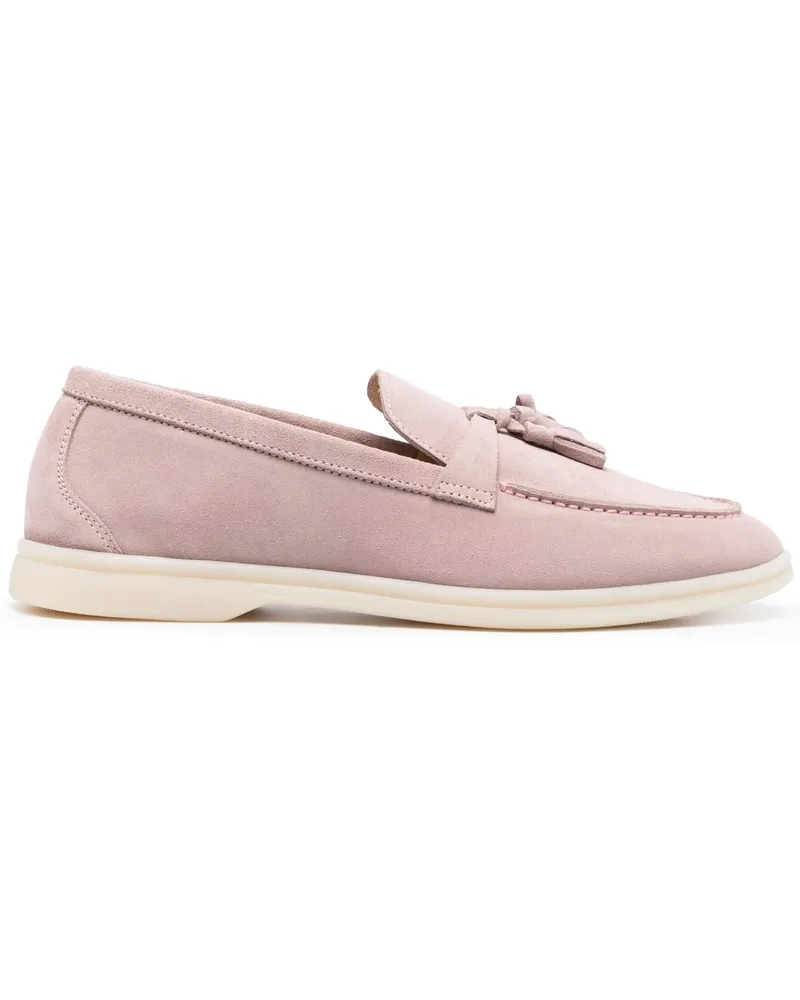 Scarosso Loafer aus Wildleder - Rosa Rosa