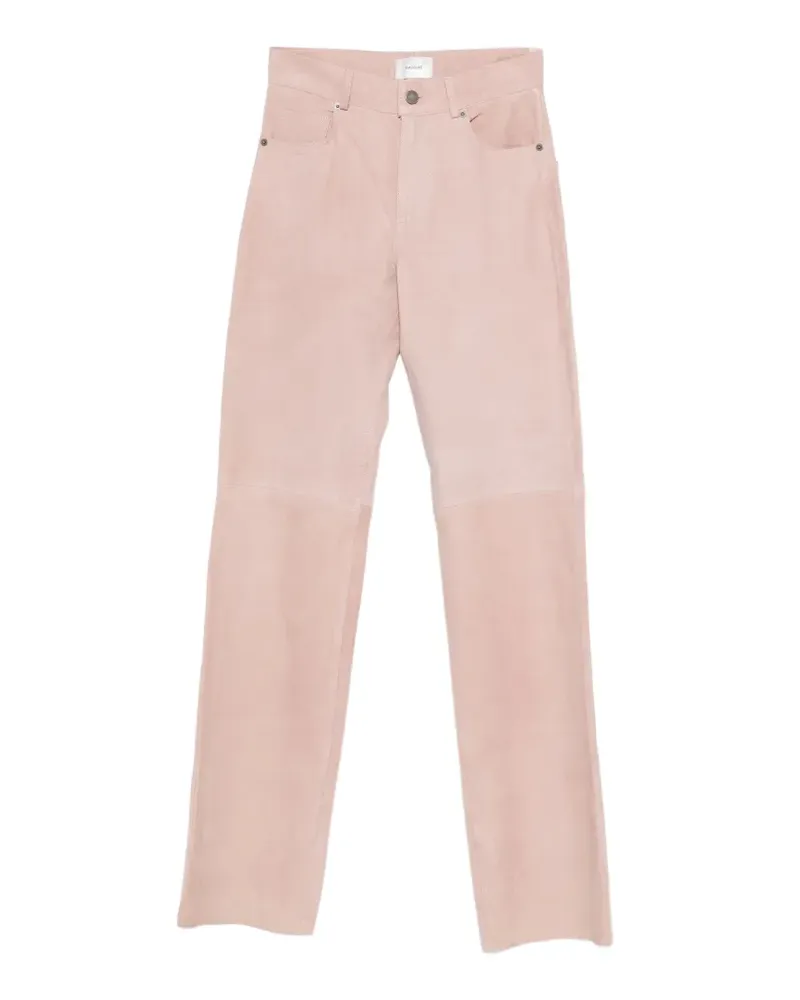 Haikure Hose aus Wildleder - Rosa Rosa