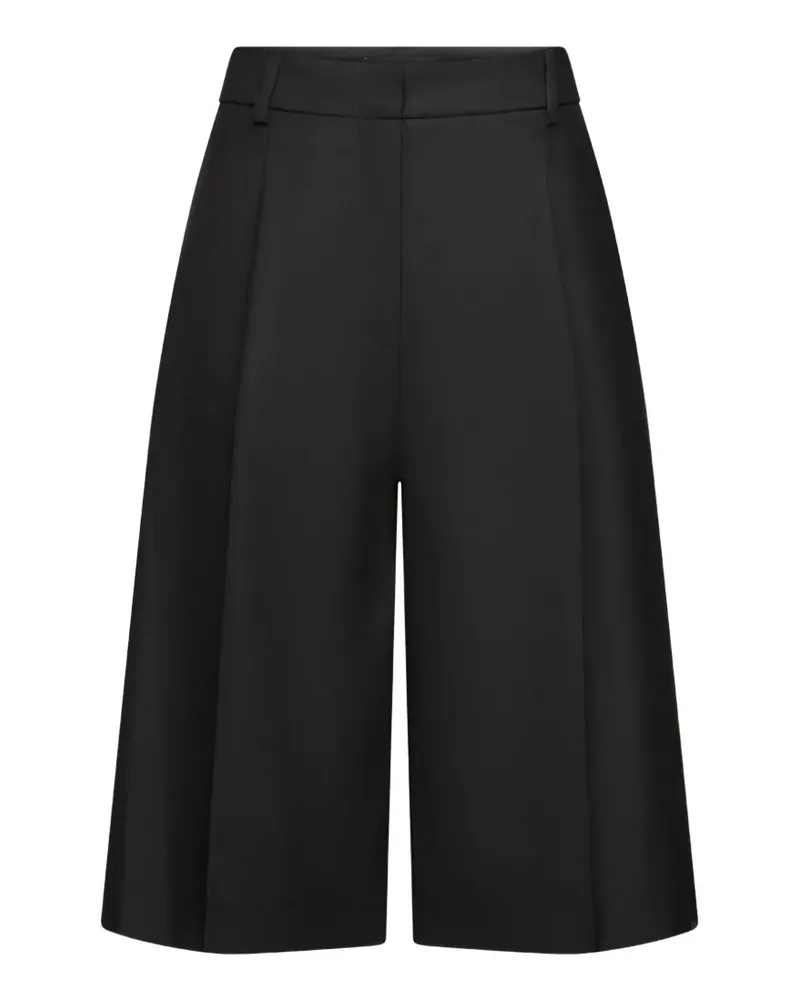 Karl Lagerfeld straight-leg bermuda shorts - Schwarz Schwarz