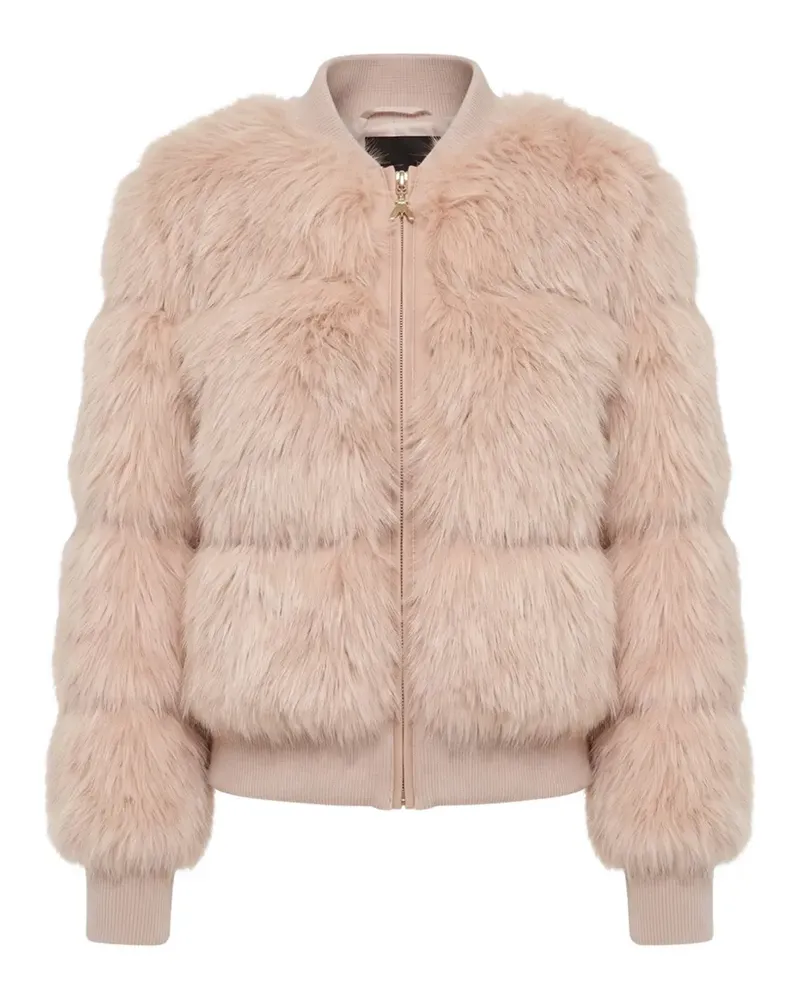 Patrizia Pepe Bomberjacke aus Faux Fur - Rosa Rosa