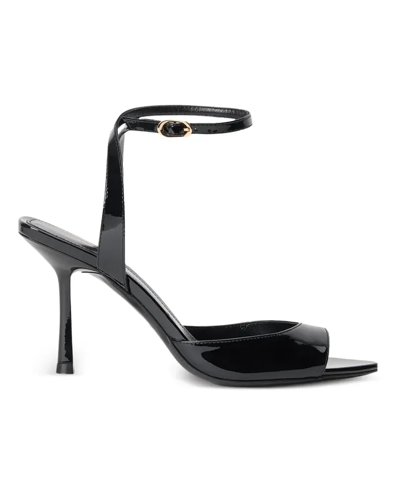 Stuart Weitzman Lexington Sandalen mit Absatz 50mm - Schwarz Schwarz
