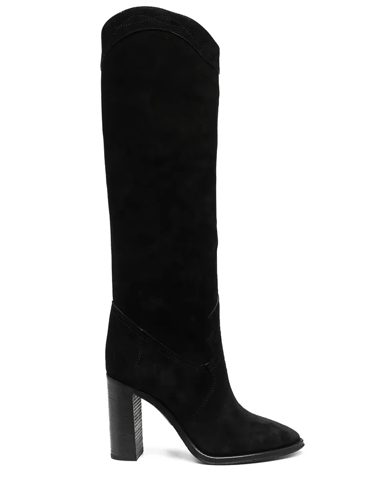 Saint Laurent Kate' Stiefel, 105mm - Schwarz Schwarz
