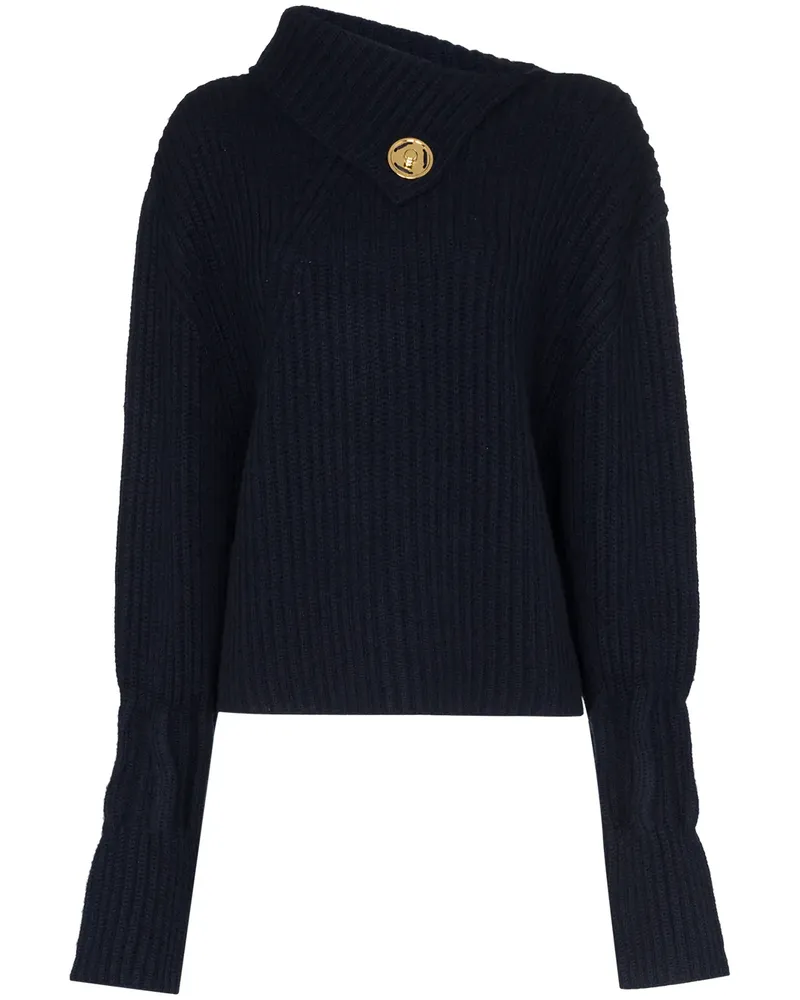 J.W.Anderson Gerippter Pullover - Blau Blau