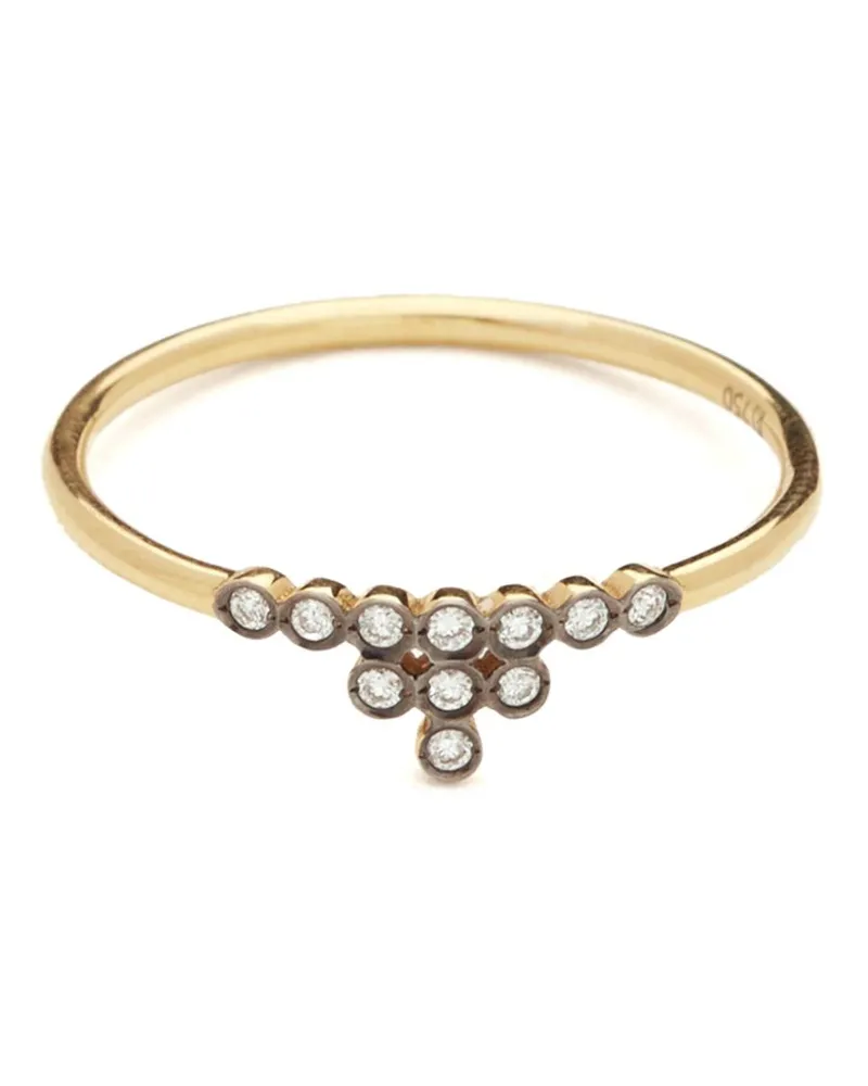 Yannis Sergakis 18kt yellow gold Charnières diamond ring Gold