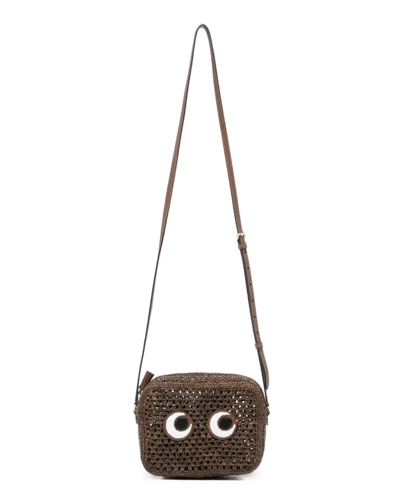Anya Hindmarch eyes-motif mini bag - Braun Braun