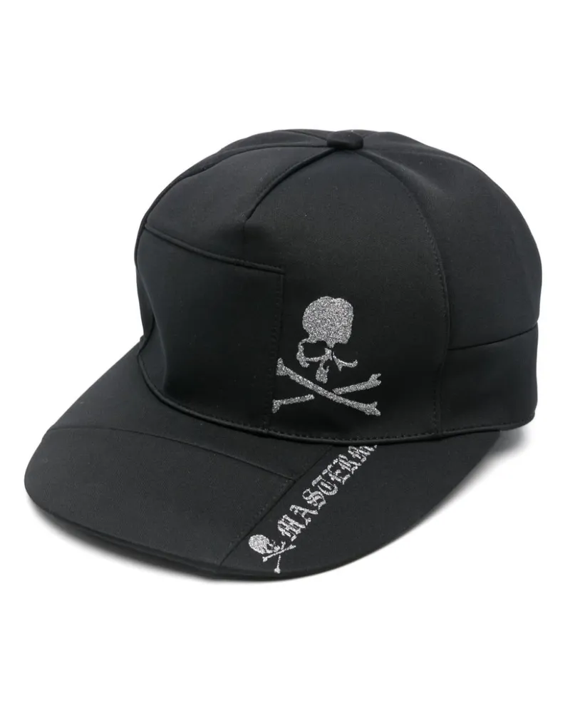Mastermind Japan Baseballkappe mit Logo-Print - Schwarz Schwarz