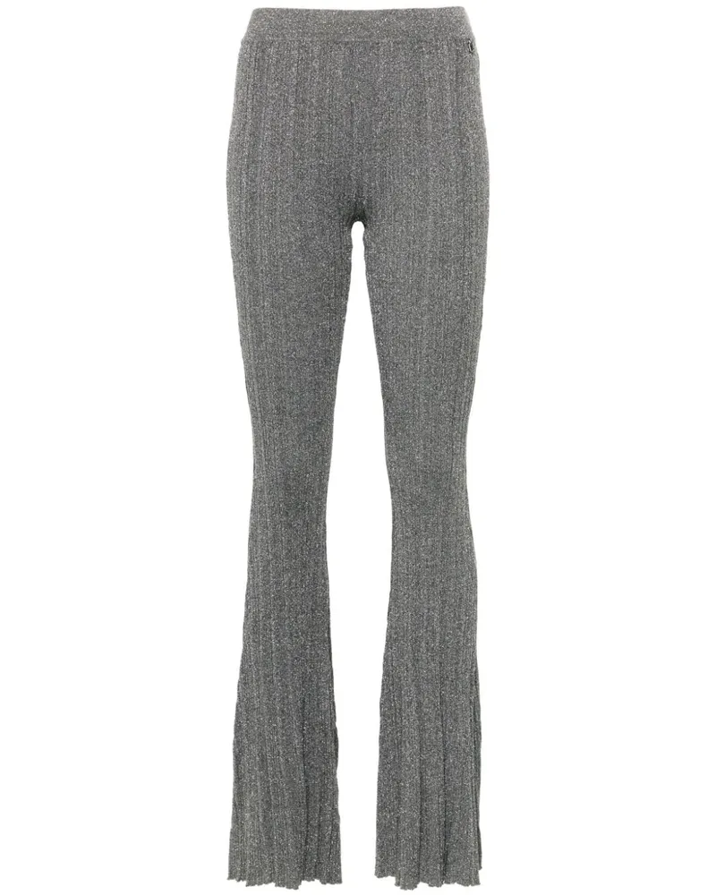 Liu Jo Hose mit Logo-Anhänger - Grau Grau