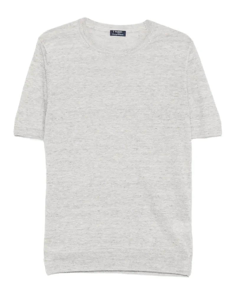 BARBA short-sleeve crew-neck T-shirt - Grau Grau