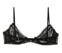 Dahlia Demi-BH aus Spitze - Schwarz