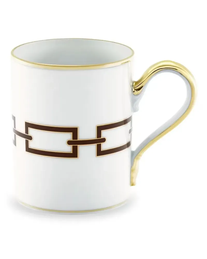 Ginori 1735 Catene Tasse mit Kettendetail - Weiß Weiß