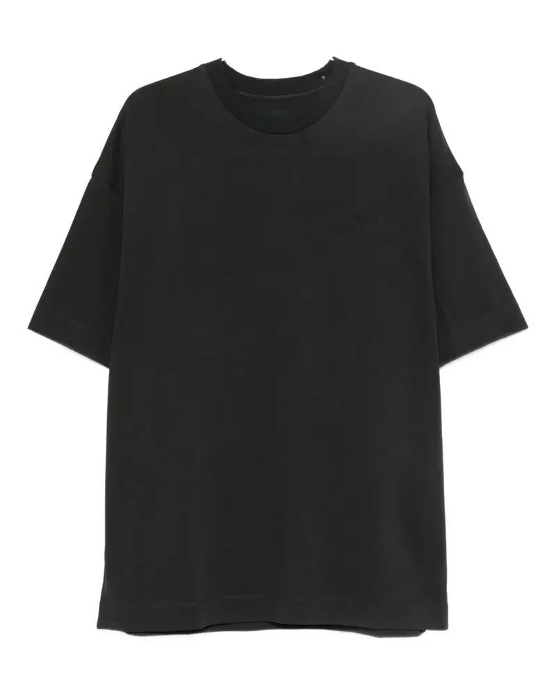 JUUN.J T-Shirt mit grafischem Print - Grau Grau