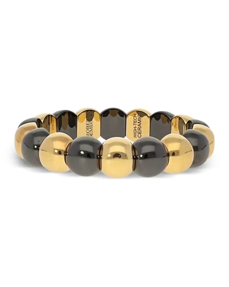 Roberto Demeglio Runde Dama Armspange mit Diamanten - Gold Gold